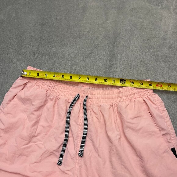 Nike Solid Icon Volley Swim Shorts Coral Pink Mens Size XL 5" Inseam Pockets - Picture 6 of 11